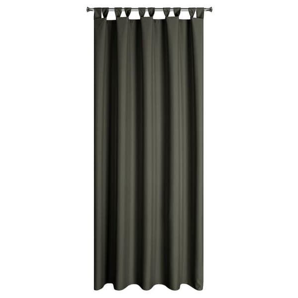 TRÄDGÅRDSFÄRDIG GARDIN MED REMM 155 X 260 CM GRAFIT