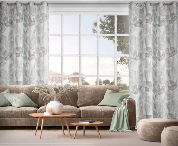 FÄRDIG GARDIN MILLIE 140 X 250 CM NATURLIG