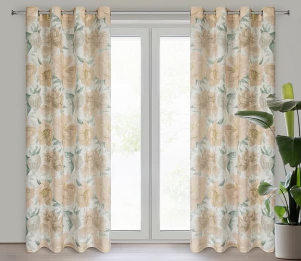 KLARGAVET GARDIN KARLA 140 X 250 CM NATURLIG