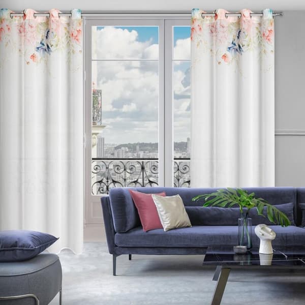 FÄRDIG GARDIN ARLENA 135 X 250 CM VIT