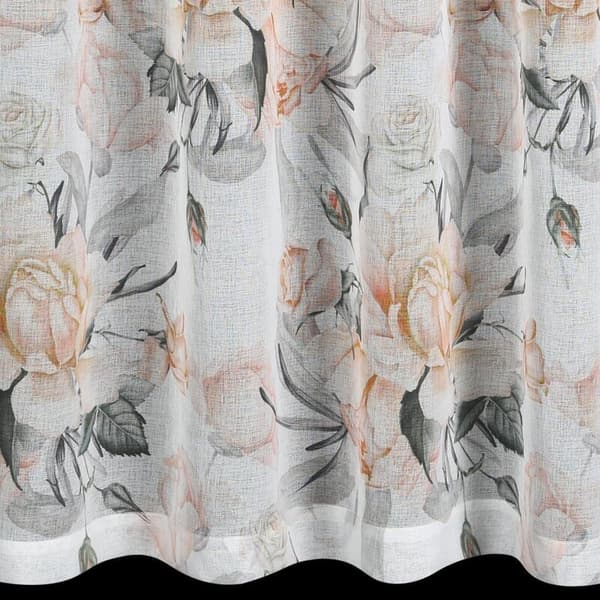 KLARGAVET GARDIN ELLIE PÅ TAPE 140 X 270 CM CREME