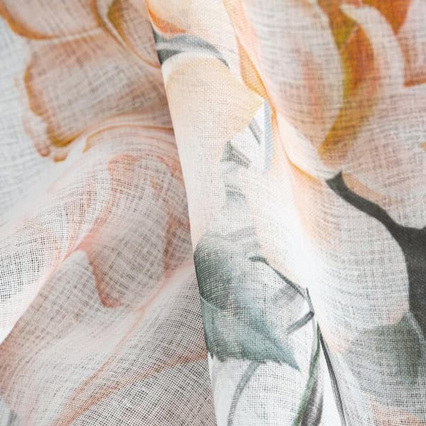 KLARGAVET GARDIN ELLIE PÅ TAPE 140 X 270 CM CREME