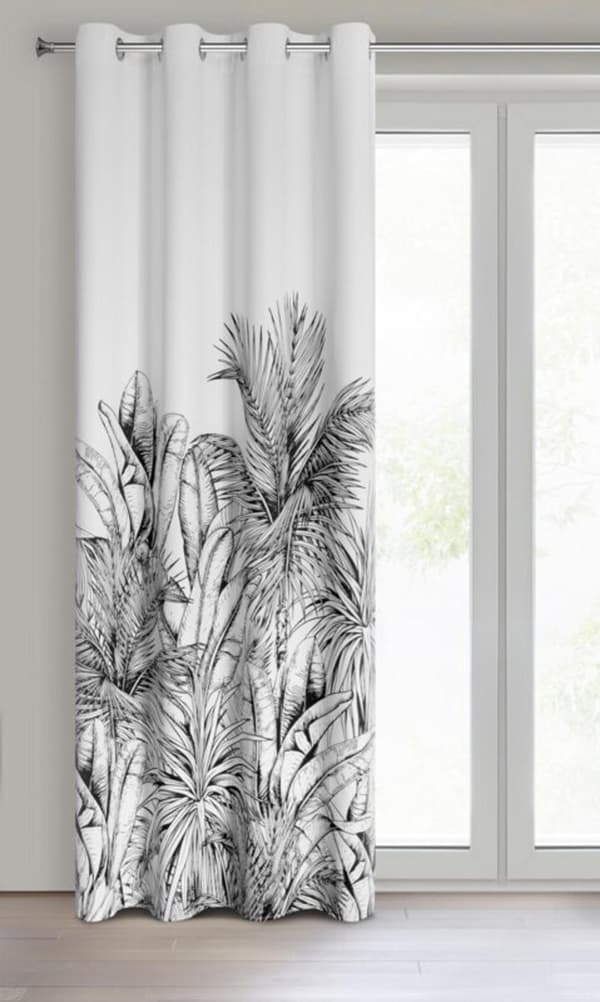KLARGAVET GARDIN NERINA 140 X 250 CM HVID