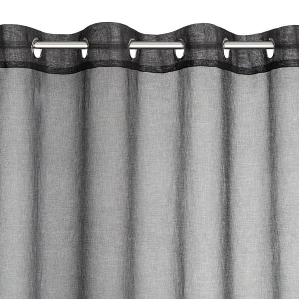 CARLI KLARGÅRET GARDIN 140 X 250 CM SORT
