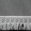 Miniatyrbillede 3 af 5: KLARGAVET ROXANA GARDIN MED STROP 30 X 150 CM HVID