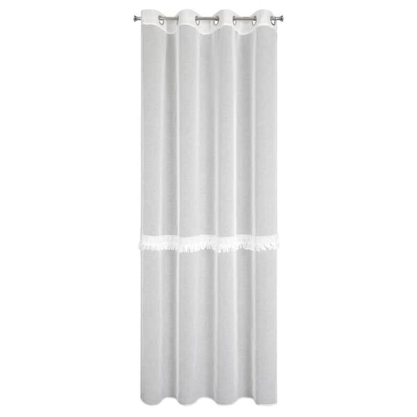 KLARGAVET GARDIN ROXANA 140 X 250 CM HVID
