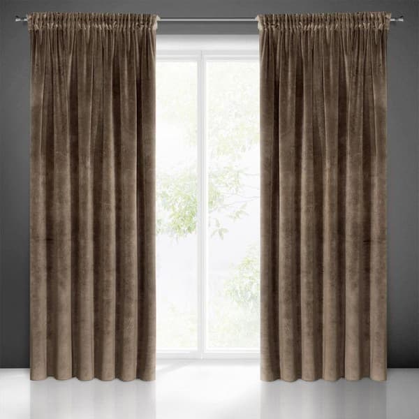 KLARGAVET VILLA GARDIN PÅ TAPE 140 X 270 CM BRUNT