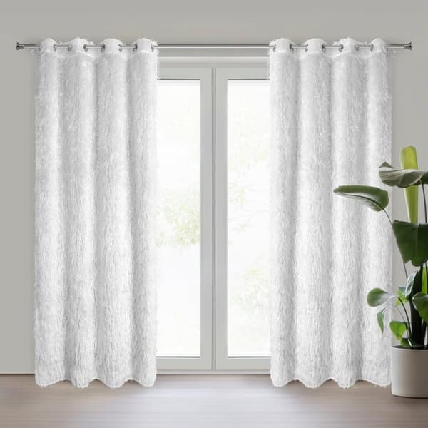 KLARGAVET GARDIN MARGARET 140 X 250 CM HVID