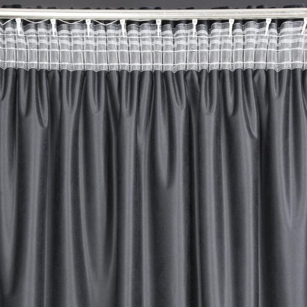 FÄRDIG MARIELA GARDIN PÅ TEJP 140 X 270 CM SVART