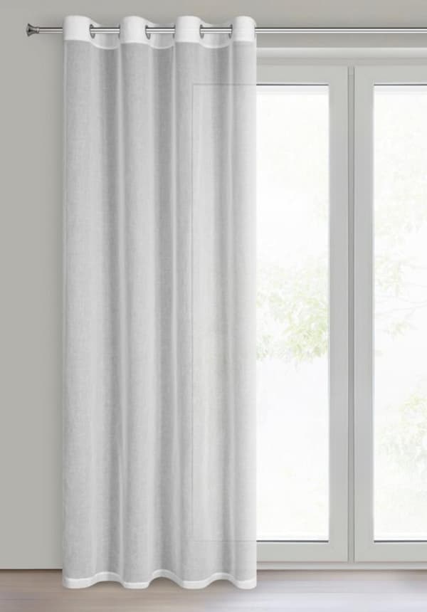 KLARGAVET GARDIN MARINA 140 X 250 CM HVID