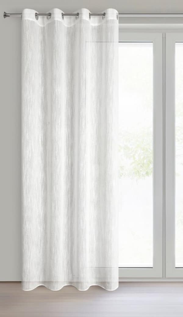 KLARGAVET GARDIN ADELE 140 X 250 CM HVID