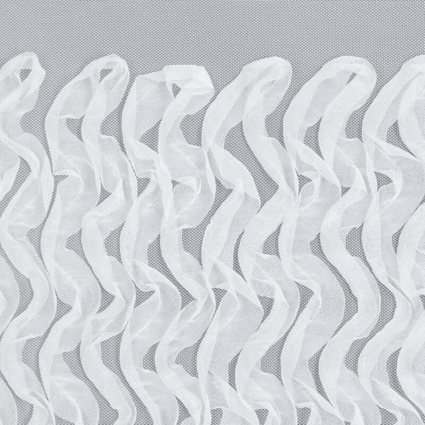 KLARGAVET LORIS GARDIN PÅ TAPE 140 X 270 CM HVID