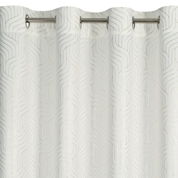 KLARGAVET GARDIN OLETA 140 X 250 CM HVID