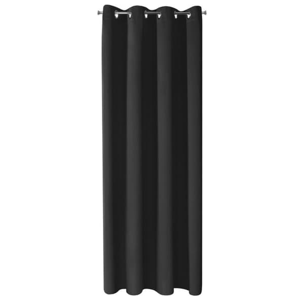 FÆRDIG LAVET GARDIN NERISA 140 X 250 CM SORT