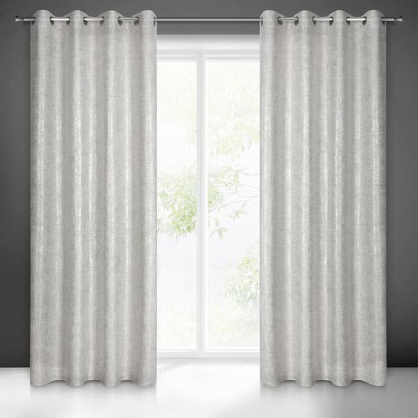 KLARGAVET GARDIN BLANKA 140 X 250 CM SØLV