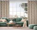 Miniatyrbillede 8 af 9: KLARGAVET GARDIN ALETA 135 X 250 CM BEIGE