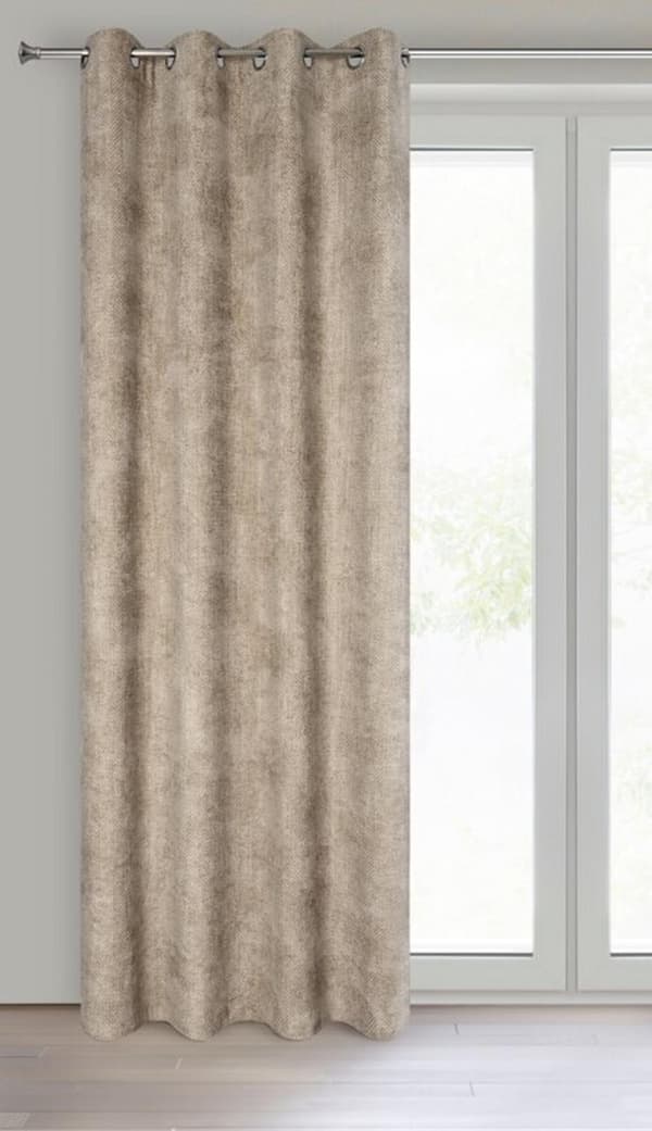 KLARGAVET GARDIN ALETA 135 X 250 CM BEIGE