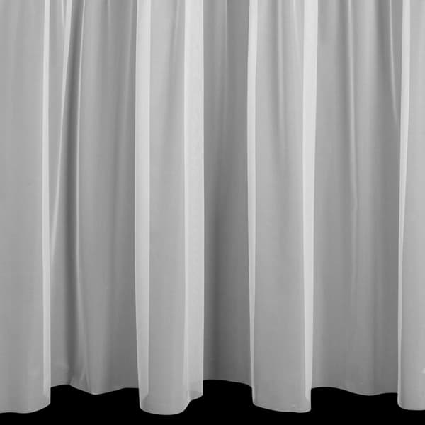 KLARGAVET GARDIN ALISON 140 X 250 CM HVID