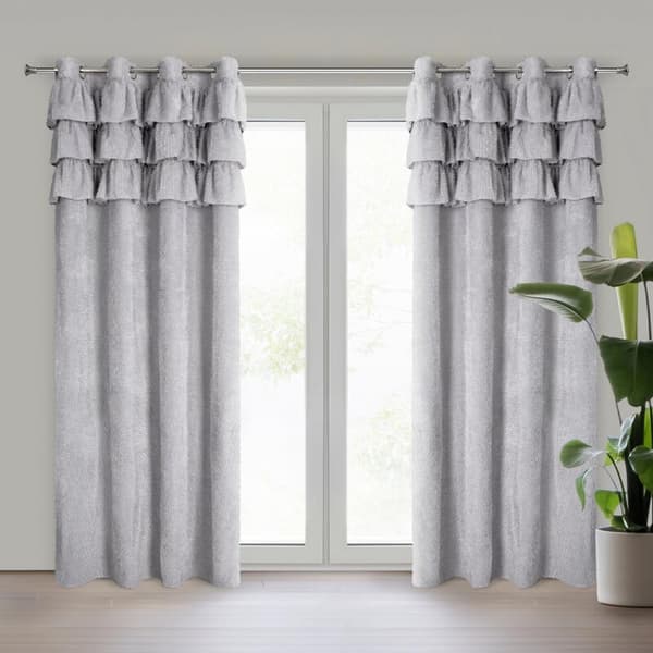 KLARGAVET GARDIN AGIS 2 140 X 250 CM SØLV