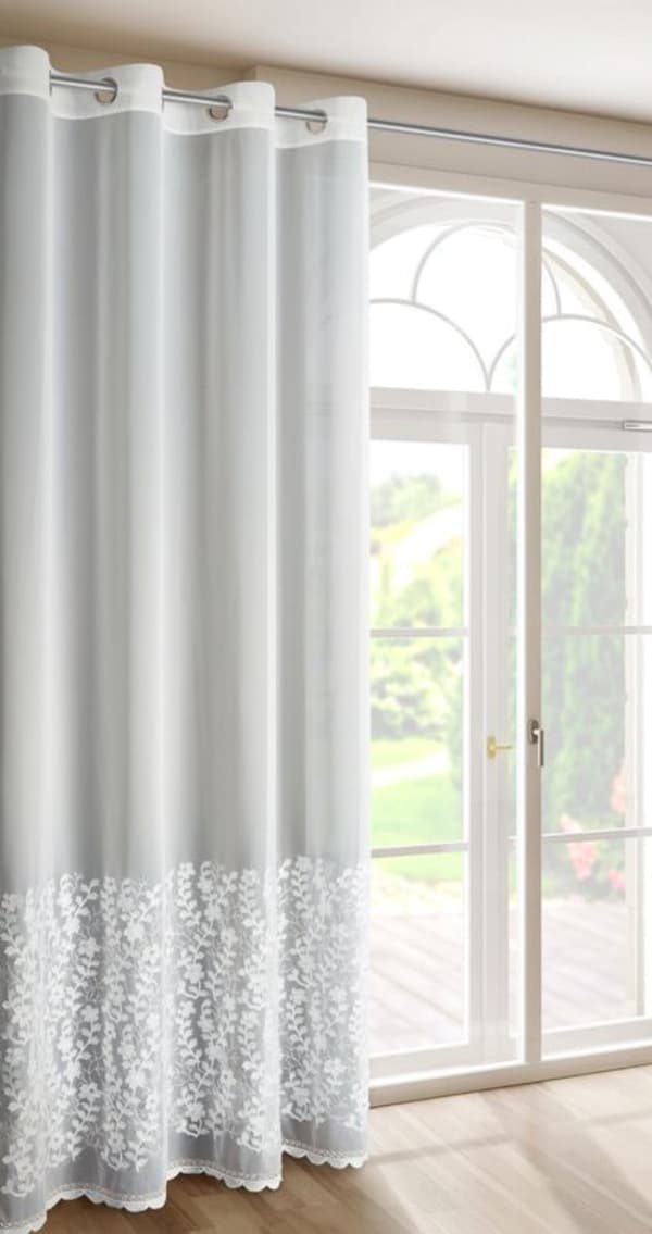 KLARGAVET GARDIN INGA 140 X 250 CM HVID