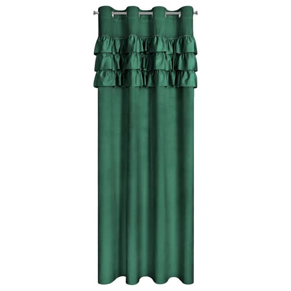 FÄRDIG GARDIN SAMI 140 X 250 CM MÖRKGRÖN