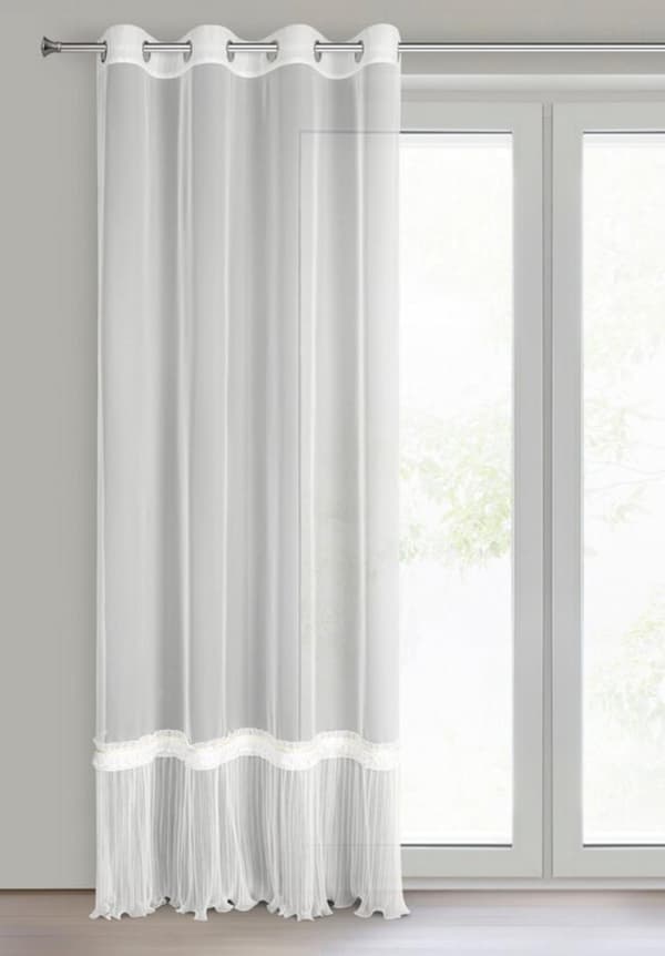 FÄRDIG GARDIN MEGAN 140 X 250 CM VIT