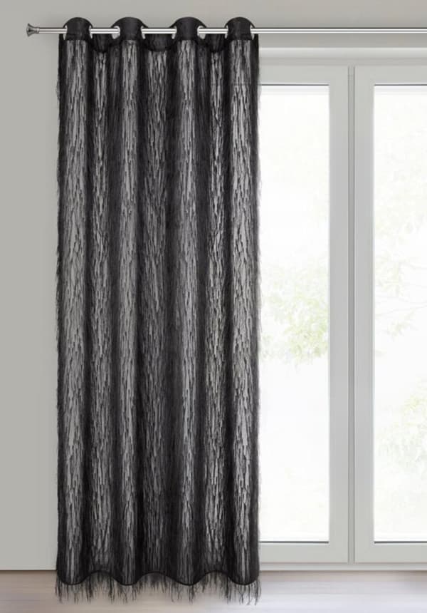VALMIS VERHO AURORA 140 X 250 CM MUSTA