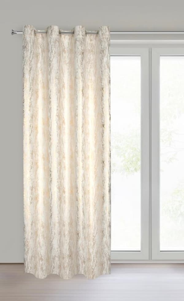 KLARGAVET GARDINER ELISE 140 X 250 CM NATURLIG