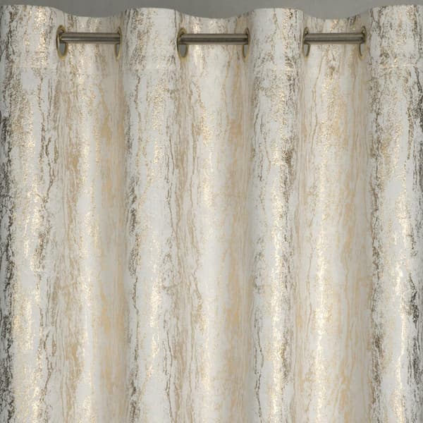 KLARGAVET GARDINER ELISE 140 X 250 CM NATURLIG