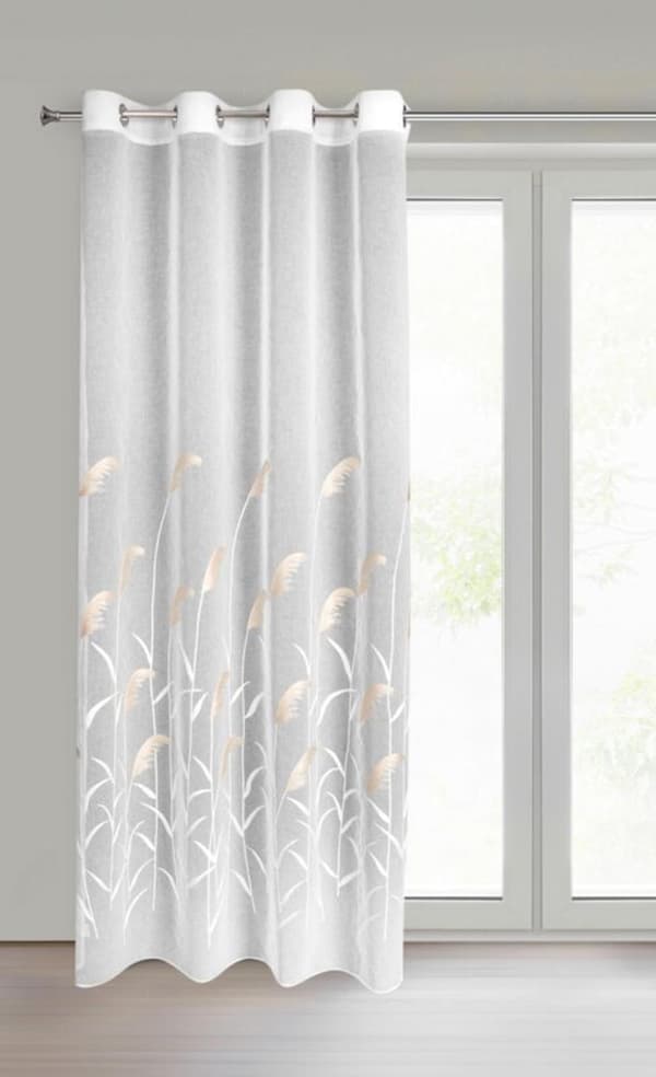 FÄRDIG GARDIN ABBIE 140 X 250 CM KRÄM