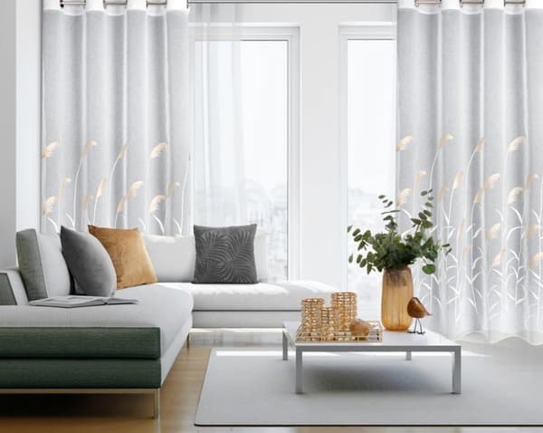 FÄRDIG GARDIN ABBIE 140 X 250 CM KRÄM
