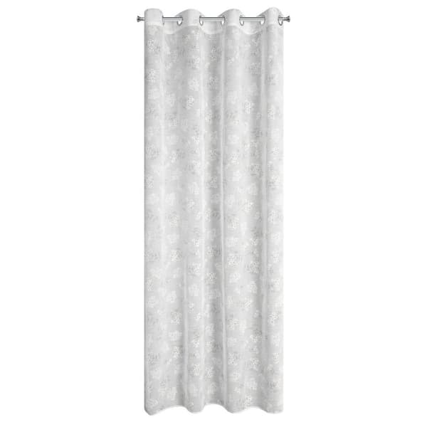 KLARGAVET GARDIN ADIA 140 X 250 CM HVID