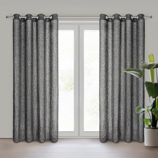 FÄRDIG GARDIN SELMA 135 X 250 CM SVART
