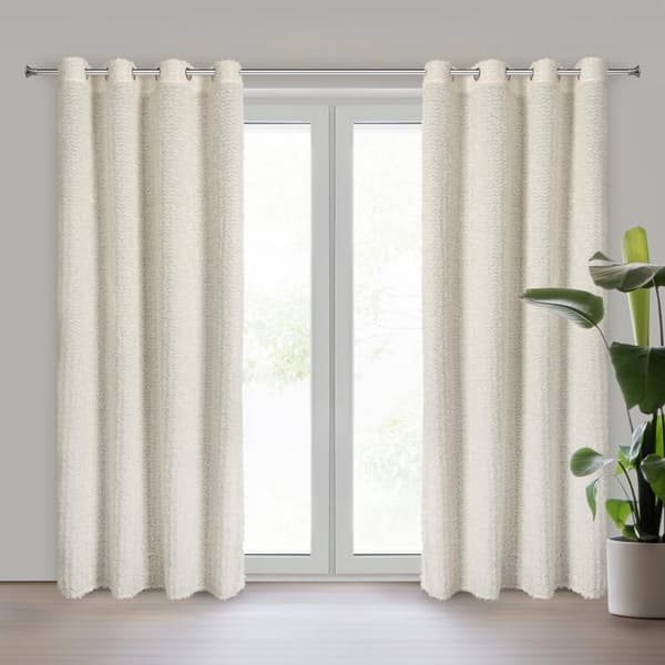 TIFFANY VALMIS VERHO 135 X 250 CM CREAM