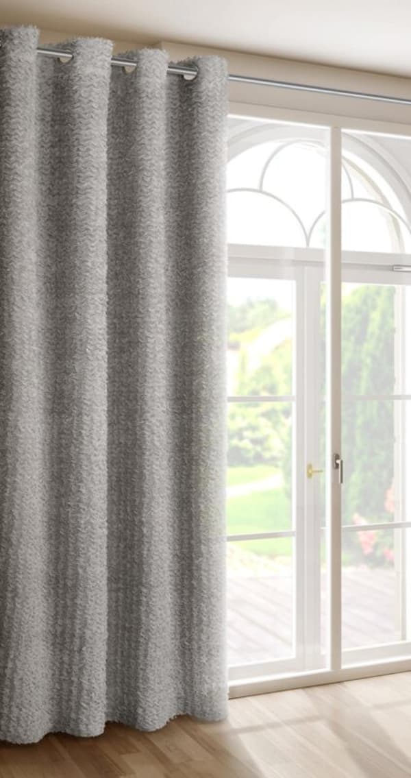 TIFFANY KLARGAVET GARDIN 135 X 250 CM SØLV