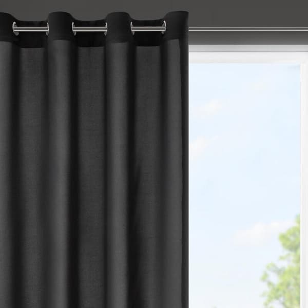KLARGAVET GARDIN RITA 140 X 175 CM SORT