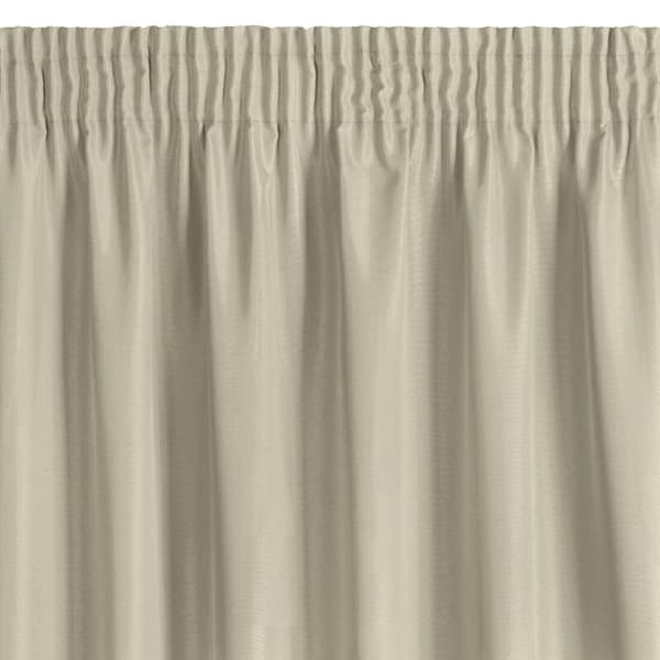 KLARGAVET GARDIN RITA PÅ TAPE 140 X 270 CM MØRK BEIGE