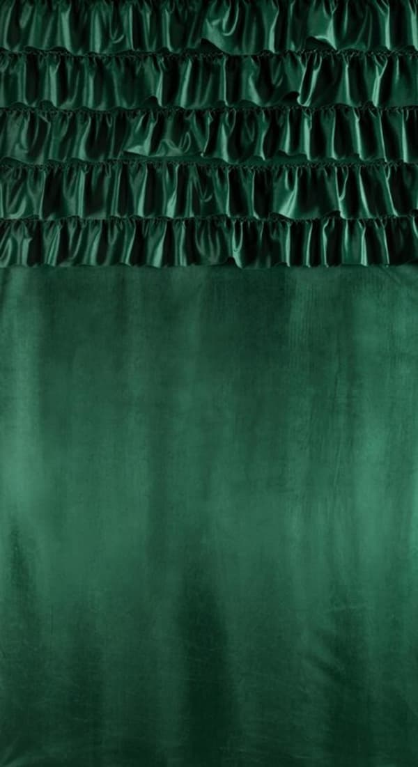 VALMIS VERHO AURA TEIPILLÄ 140 X 270 CM TUMMAVIHREÄ