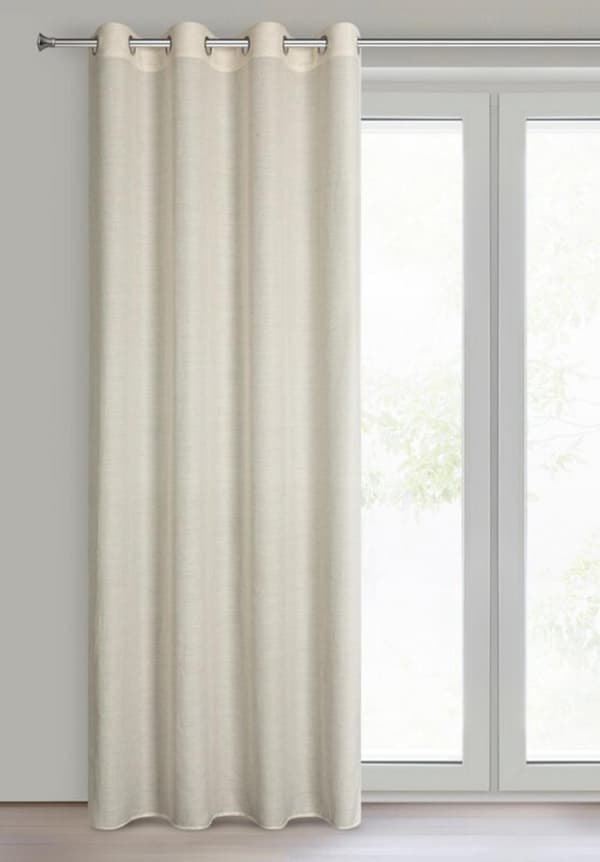 ETNA KLARGAVET GARDIN 140 X 250 CM NATURLIG