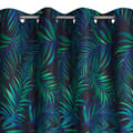 Pikkukuva 4 / 10: VALMIS VERHO D91 PALMS 01 140 X 250 CM MUSTA