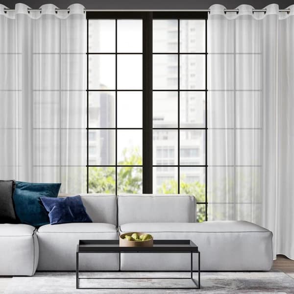 FÄRDIG GARDIN ANABEL 140 X 260 CM VIT