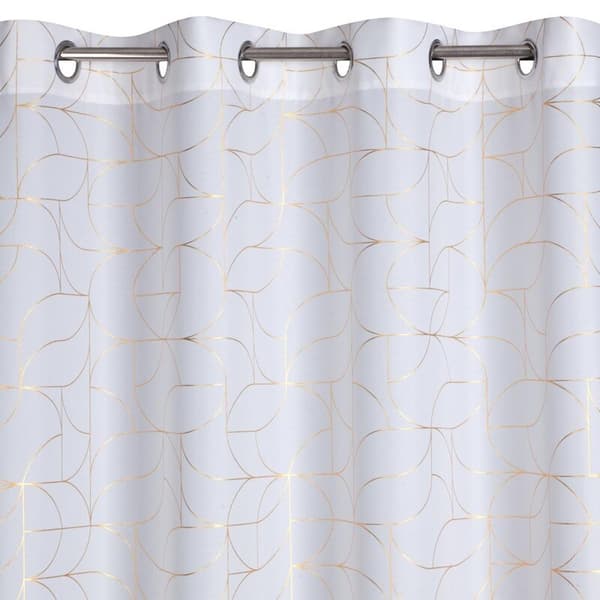 KLARGAVET GARDIN EVI 140 X 250 CM HVID
