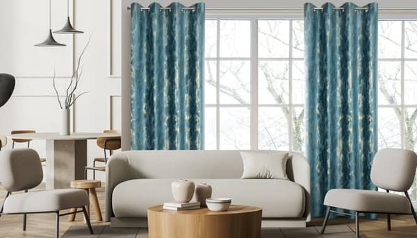 VALMIS VERHO MELODIA 140 X 250 CM NAVY