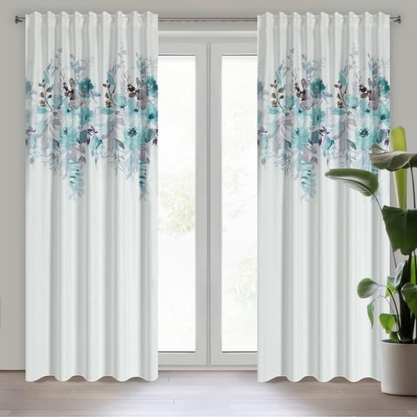 SENDI KLARGAVET GARDIN PÅ TAPE 140 X 270 CM HVID