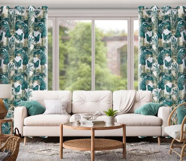 FÄRDIG GARDIN DAVOS 140 X 250 CM GRÖN