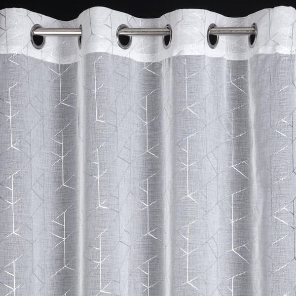 KLARGAVET GARDIN ELSI 140 X 250 CM HVID