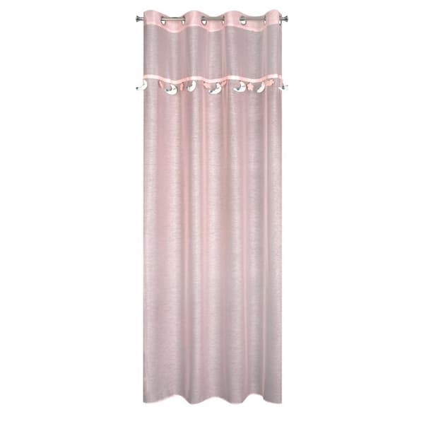 KLARGÅRET GARDINMÅNE 2 140 X 250 CM PINK