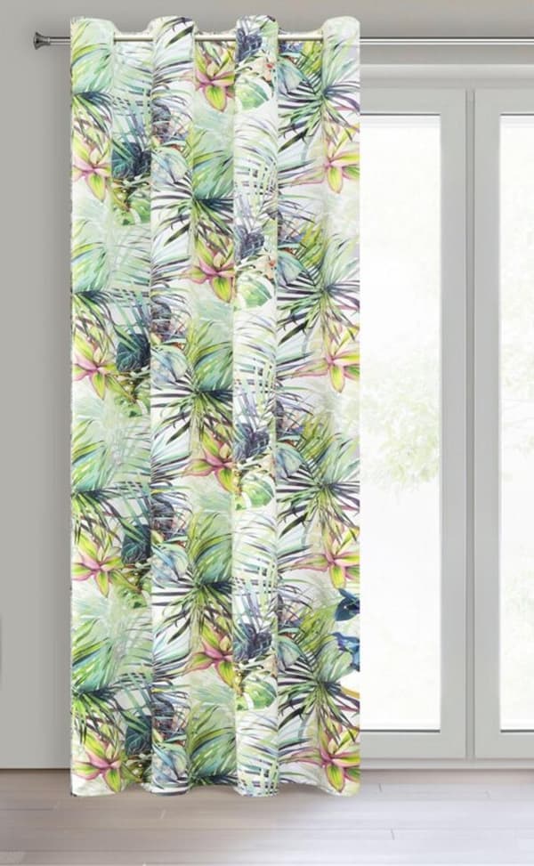 KLARGAVET GARDIN ROMMY 140 X 250 CM HVID