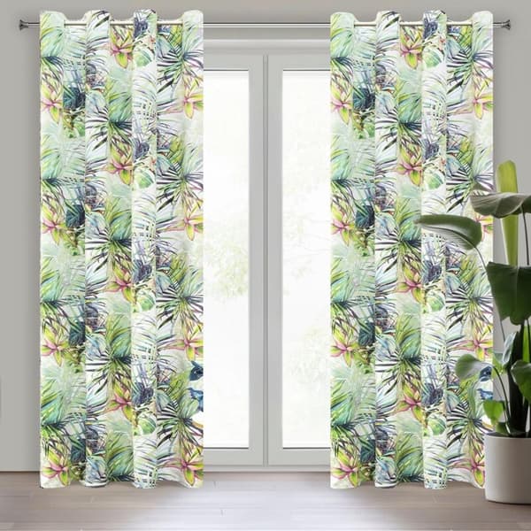 KLARGAVET GARDIN ROMMY 140 X 250 CM HVID