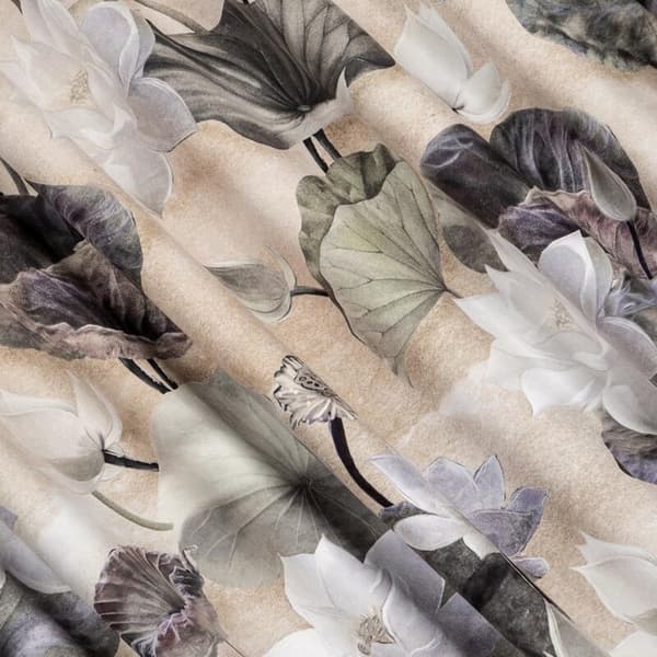 VALMIS LOTUSVERHO TEIPILLÄ 140 X 270 CM BEIGE